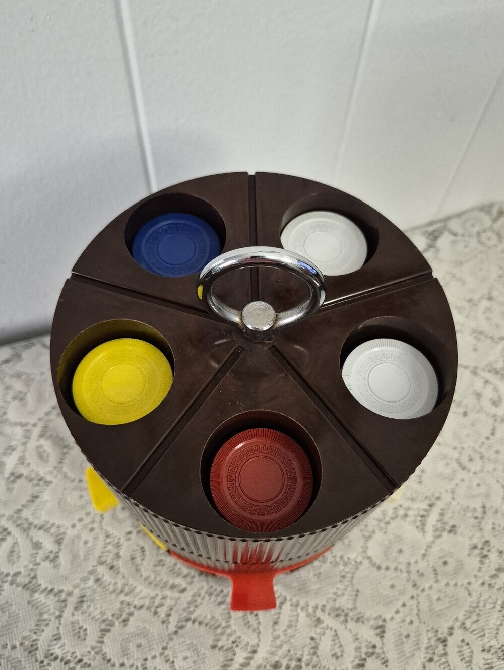 Vintage Poker Chip Dispenser - Picture 3 of 8
